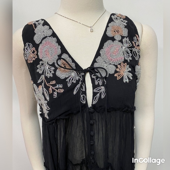 Free Free people Secret Garden Maxi Top - Picture 5 of 11